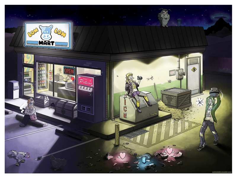 Illustration for article titled Preview The New Fangamer + Attract Mode Art Show